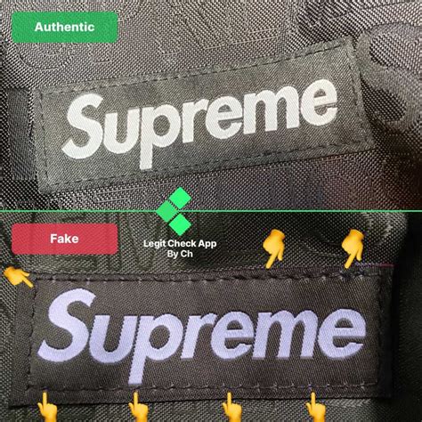 howto detect fake supreme bags|how to spot fake supreme.